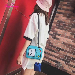 ✿ beginning ✿ Cartoon Fashion Women Mini Shoulder Bag Coin Purse Girl Canvas Crossbody Bag #Q ✿
