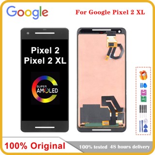 อะไหล่หน้าจอสัมผัส LCD 6.0 นิ้ว 2XL สําหรับ Google Pixel 2 XL Google Pixel 2