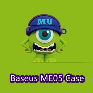 【Case Home】เคสหูฟัง แบบนิ่ม ลายการ์ตูน สําหรับ Baseus WM05