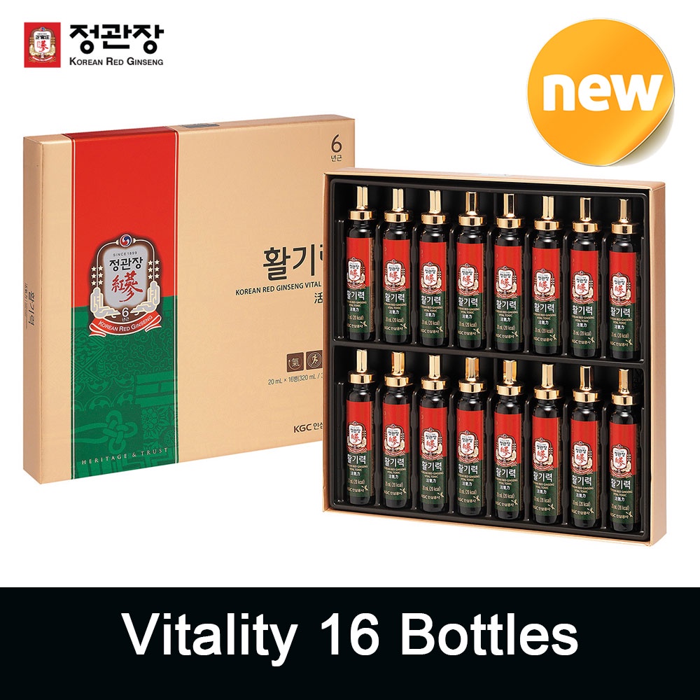 CheongKwanJang Red Ginseng Vitality 16 Bottles 20ml Korea Shopee Thailand