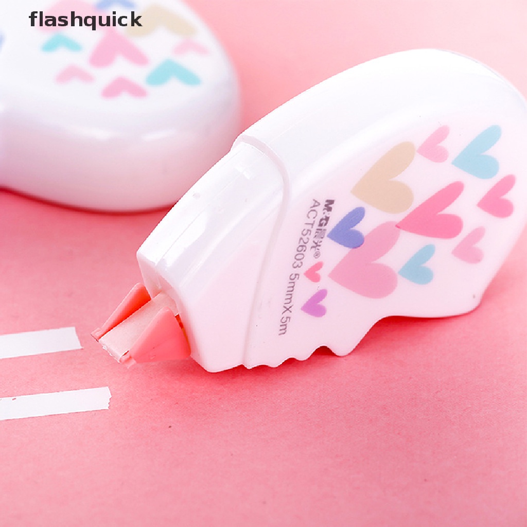 flashquick-เทปลบคําผิด-กรงเล็บแมว-หัวใจ-น่ารัก-วัสดุ-kawaii-เครื่องเขียน-สํานักงาน-อุปกรณ์การเรียน-10-เมตร-ดี