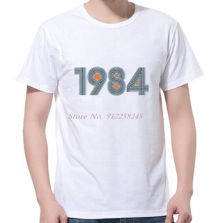 Cotton Round Neck Hot Selling Short Sleeve Printed T-Shirt Prin 37th Birthday 1984 Vintage Style Class For Men HAko_03