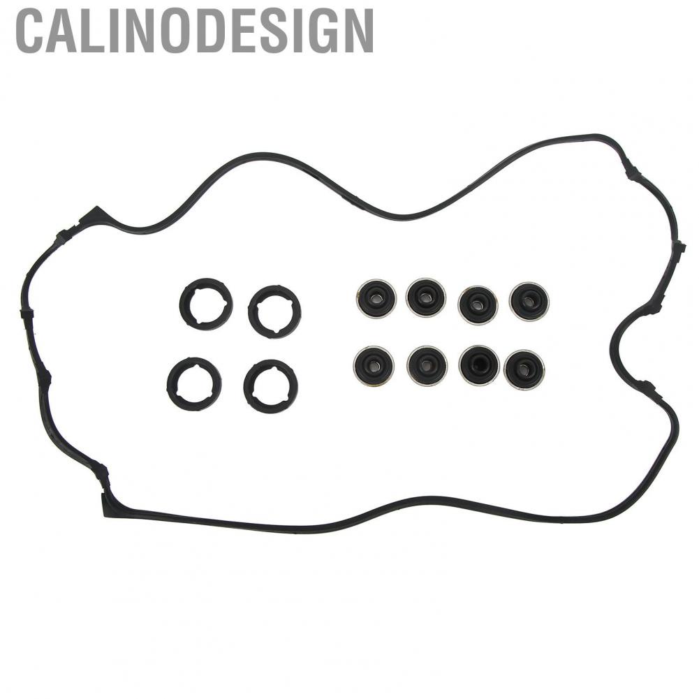 calinodesign-90041-p72-j00-valve-cover-gasket-set-oilproof-leakproof-wearproof-with-tube-grommets-for-car