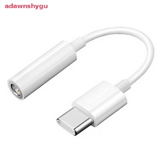 Adagu อะแดปเตอร์แจ็คหูฟัง Type C 3.5 USB C เป็น 3.5 มม. AUX TH