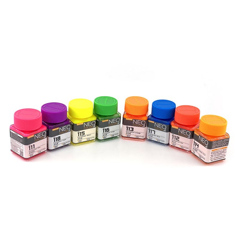 18ml Jumpwind Neon Color Fluorescent Color For Gundam Model 111-118 ...
