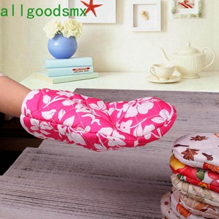 Allgoods ถุงมือทนความร้อนกันลื่นสําหรับเตาอบไมโครเวฟ