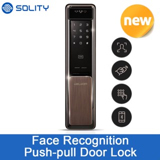 SOLITY WSP-2900A Face Recognition Push Pull Smart Door Lock IOT Service