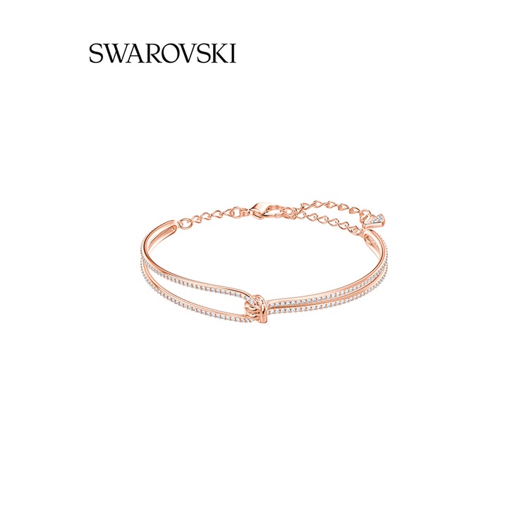 ของแท้-พร้อมส่ง-swarovski-swarovski-lifelong-สร้อยข้อมือ-แบบบิด-เครื่องประดับ-สําหรับผู้หญิง-ของขวัญ