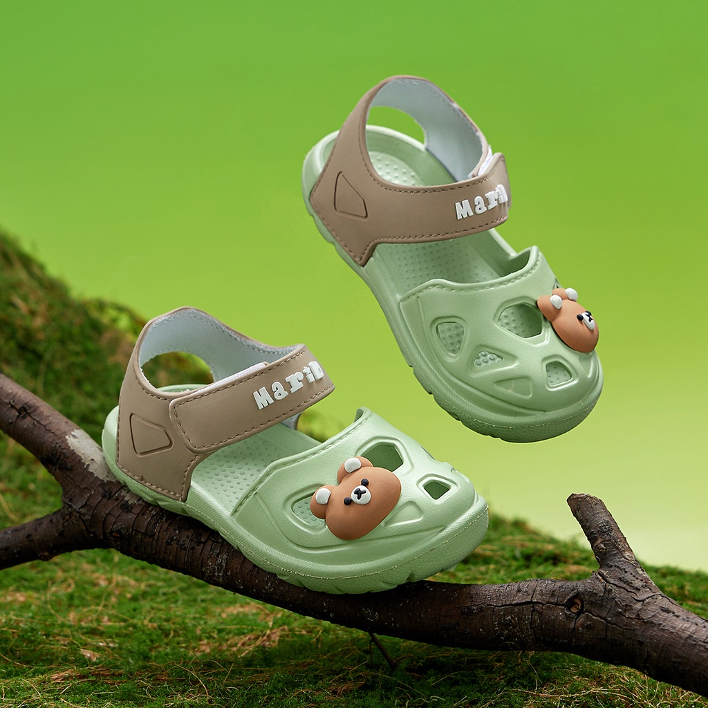 crocs-cheerful-mario-รองเท้าแตะชายหาด-สไตล์เกาหลี-แฟชั่นฤดูร้อน-สําหรับเด็กผู้หญิง