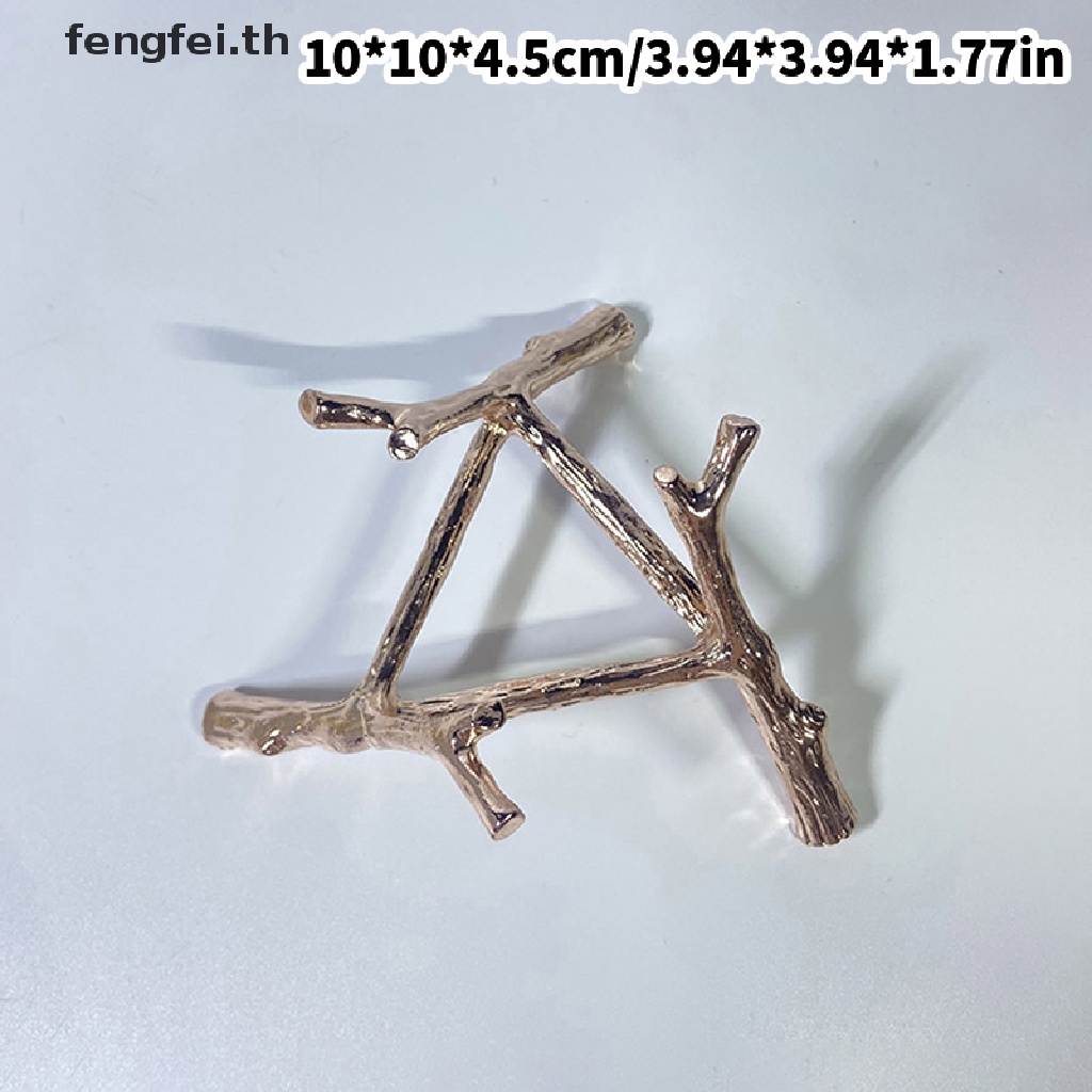 fengfei-ฐานวางลูกบอลคริสตัล-รูปใบไม้-โลหะ-สําหรับโชว์หิน-1-ชิ้น
