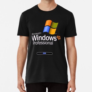 เสื้อยืดสีขาวผู้หญิง - เสื้อยืดWindowsXPWindowsOsเทคโนโลยีตลกความคิดถึงMemeMemesอารมณ์ขันเศร้าGildan