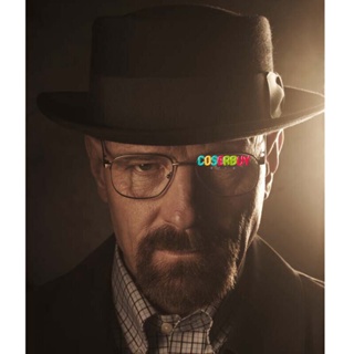 หมวกคอสเพลย์ BREAKING BAD BB สีขาว สีดํา สําหรับผู้ชาย