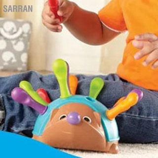SARRAN Fine Motor Hedgehog ของเล่นเพื่อการศึกษาก่อนการเรียนรู้ Rich Color Skill Development Grasp Training Fidget Sensory Toy