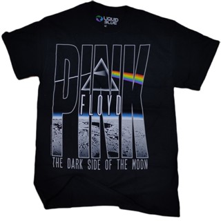 HH เสื้อยืดวง PINK FLOYD ( The dark side of the Moon) 2014 เสื้อยืดคอกลม_01