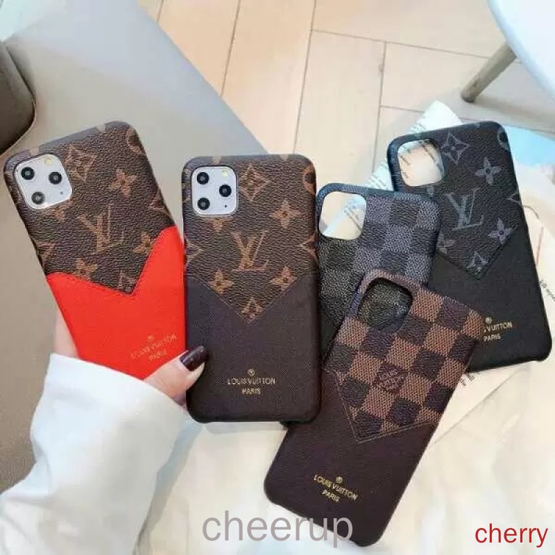 เคสโทรศัพท์มือถือหนัง-ป้องกันกระแทก-ลาย-lv-พร้อมช่องใส่บัตร-สําหรับ-iphone-14-11-12-13-pro-max-x-xs-xr-xsmax