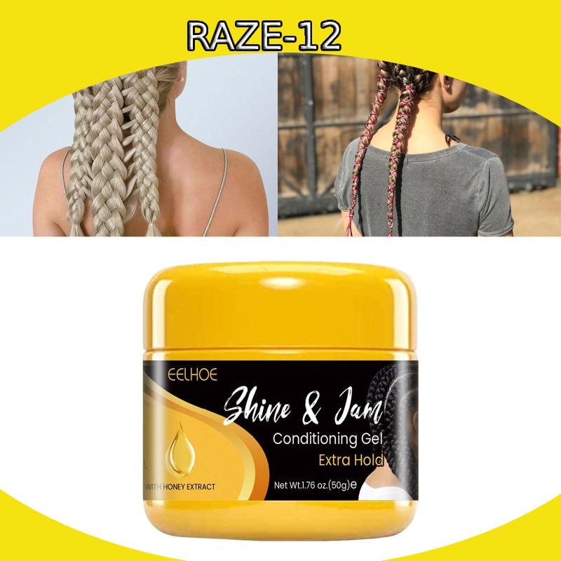 [Raze12] Hair Conditioning Gel Extra Hold Braid Styling Gel Braiding