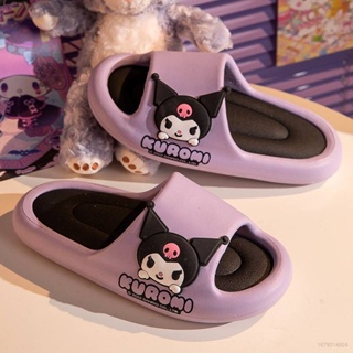 Bs1 Sanrio รองเท้าแตะ EVA พื้นนิ่ม ลายการ์ตูน Kuromi MELODY Hello Kitty Cinnamoroll แฟชั่นฤดูร้อน สําหรับผู้หญิง SB1
