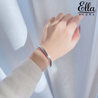 Ellastore123 กําไลข้อมือ แบบเปิด ปรับได้ สไตล์ชนเผ่า แวววาว สําหรับงานปาร์ตี้ ทุกเพศ