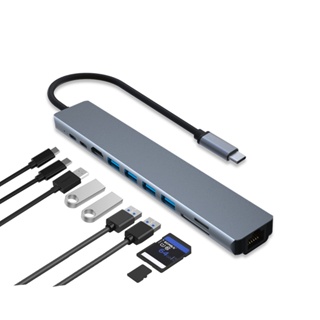 ฮับ USB C Type C เป็น HDMI USB 3.0 100 ม. สําหรับ MacBook Pro Air IPad Pro