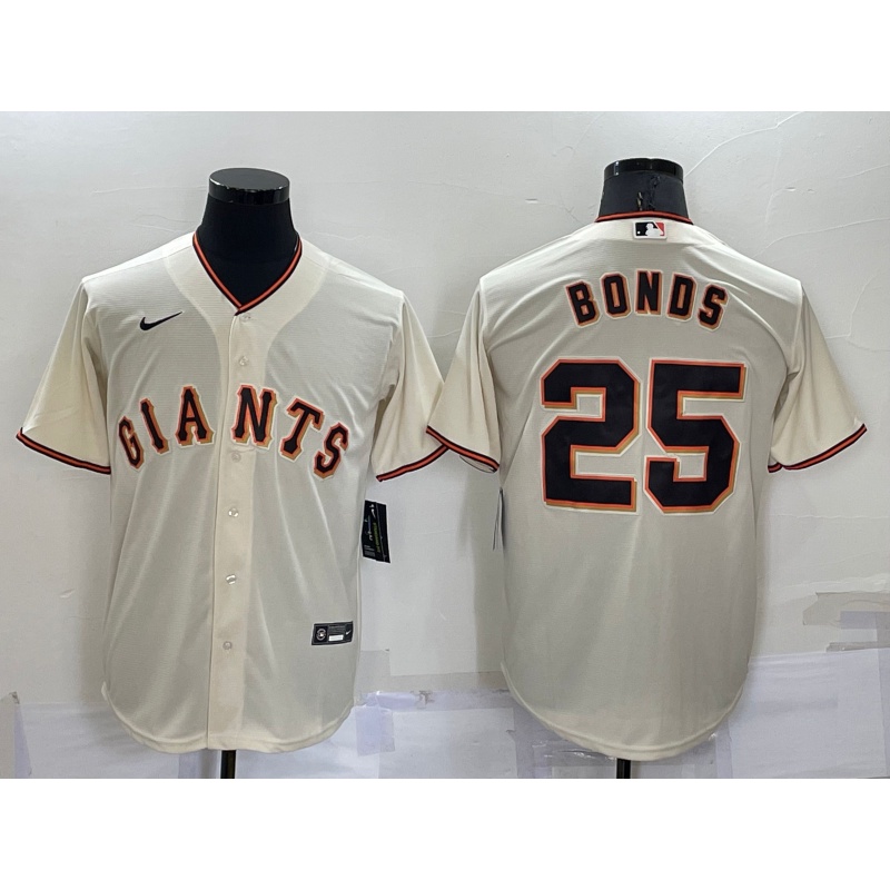 mlb-san-francisco-giants-barry-bonds-เบสบอลเสื้อยืดผู้ชายผู้ชาย