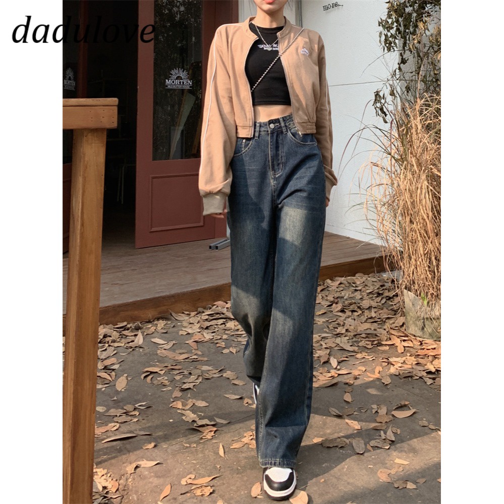 dadulove-new-korean-version-of-ins-retro-jeans-womens-high-waist-washed-wide-leg-pants-large-size-trousers