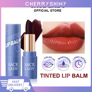 Sace LADY ลิปสติก 3 สี กันน้ํา ชุ่มชื้น เปลี่ยนสีตามอุณหภูมิ ลิปสติกแห้งแตก ป้องกันลิปสติก ลิปครีม ลิปสติก มูราห์ ติดทนนาน