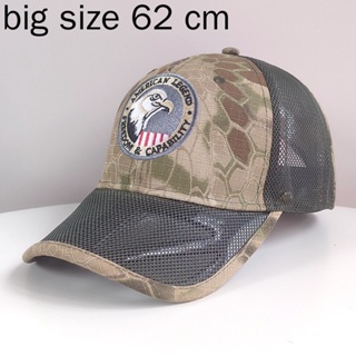 peaked cap fashion big sie embroidery eagle summer mesh camouflag summer baseball cap