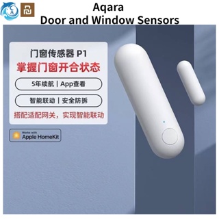 Xiaomi Youpin Greenmi Aqara เซนเซอร์ประตู หน้าต่าง P1 อัจฉริยะ ไร้สาย PC+ABS กันขโมย อายุการใช้งานแบตเตอรี่ยาวนาน สัญญาณเตือนแม่เหล็ก สําหรับครอบครัว Zigbee3.0
