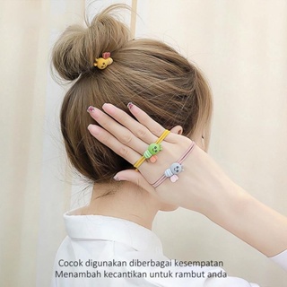 CODพร้อมส่ง  🐝rubber band 🐝ยางรัดผึ้งหลากสีสุดน่ารัก 2023 ยางรัดผม พร้อมส่ง หนังยางรัดผมเกาหลี