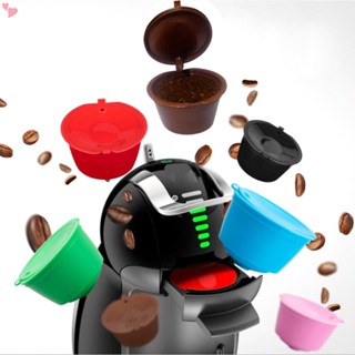 แคปซูลกาแฟ แบบเติม ใช้ซ้ําได้ สําหรับเครื่องชงกาแฟ Dolce Gusto