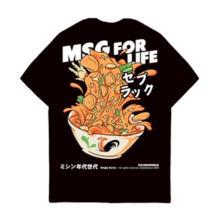 [S-5XL]เสื้อยืด พิมพ์ลาย Kizaru Origin MSG FOR LIFE