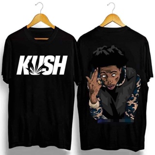 【100%COTTON】KUSH T-shirt Clothing with Safe Word Text Design Cotton ( S-3XL) hustle men and womens tops Black Shir_07