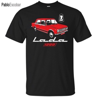 [S-5XL] เสื้อยืดครอปเสื้อยืดแฟชั่น ลาย Lada 1200 Soviet Union Car Ussr Cccp Kopeyka Vaz-2101 สไตล์ฮิปฮอป สําหรับผู้ชาย ไ