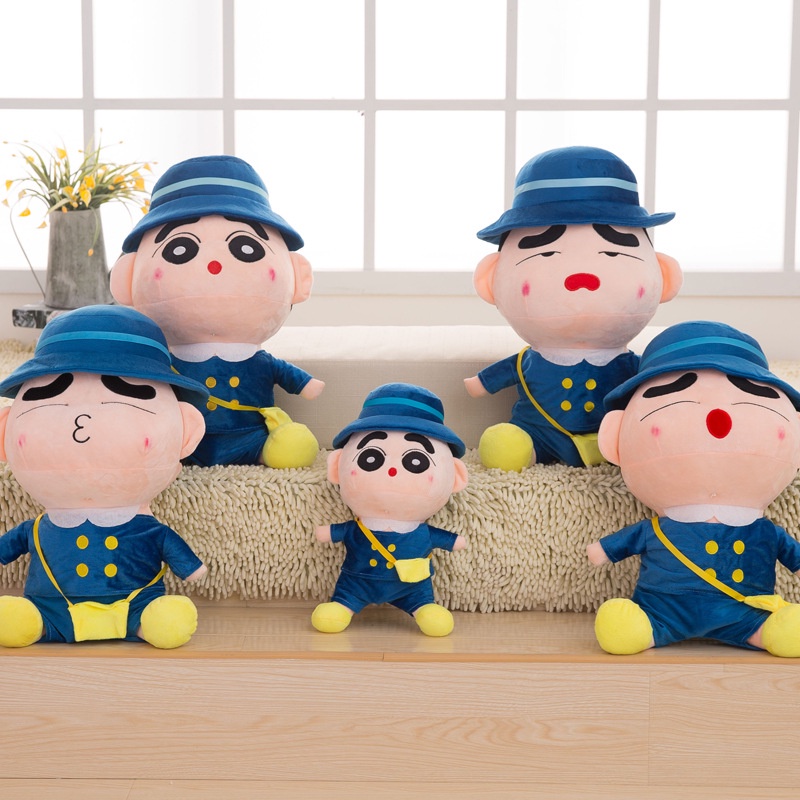 ชุดนักเรียน Shin-Chan ตุ๊กตาของเล่นตุ๊กตา Crayon Shin-Chan หมอนเด็กแฟน ...