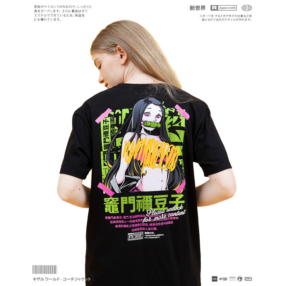 s-5xl-kizaru-kaos-ตุ๊กตาอนิเมะดาบพิฆาตอสูร-kimetsu-no-yaiba-adult-nezuko