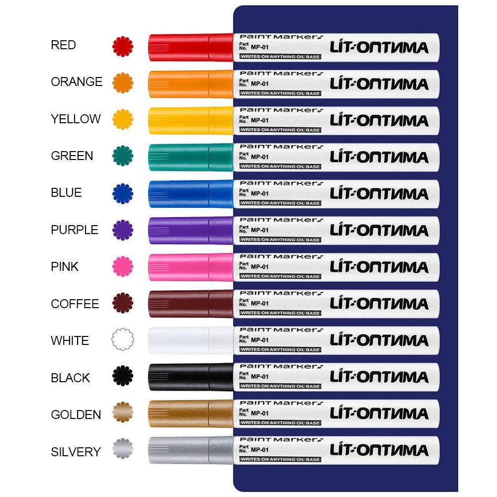 chink-12-ชิ้น-เซต-ปากกากอล์ฟ-กันน้ํา-กันแดด-ครอบคลุม-พลังงาน-จิตรกรอะคริลิค