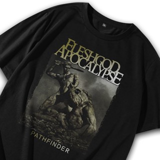 Kaos Band Death Metal Fleshgod Apocalypse เสื้อยืดลําลอง แขนสั้น คอกลม พิมพ์ลายวงดนตรีร็อค พังก์ร็อค พรีเมี่ยม สไตล์วินเทจ สําหรับเด็กผู้ชาย ผู้หญิง ไซซ์ใหญ่ Vol 345