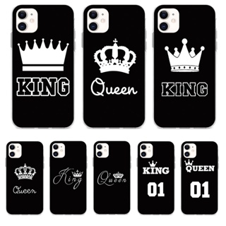 เคสโทรศัพท์ซิลิโคน ลาย King and Queen สําหรับ Samsung Galaxy A04 A04E A04S A14 4G 5G