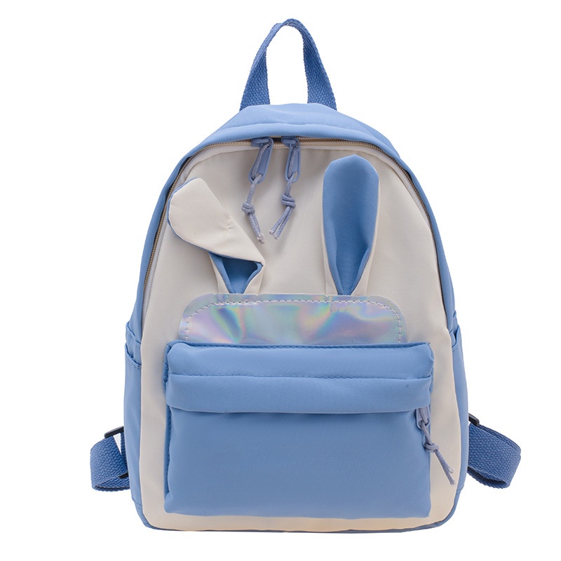กระเป๋าเป้สะพายหลัง-กระเป๋านักเรียน-ขนาดใหญ่-จุของได้เยอะ-ลายกระต่ายน่ารัก-แฟชั่นทันสมัย-สําหรับเด็กผู้หญิง