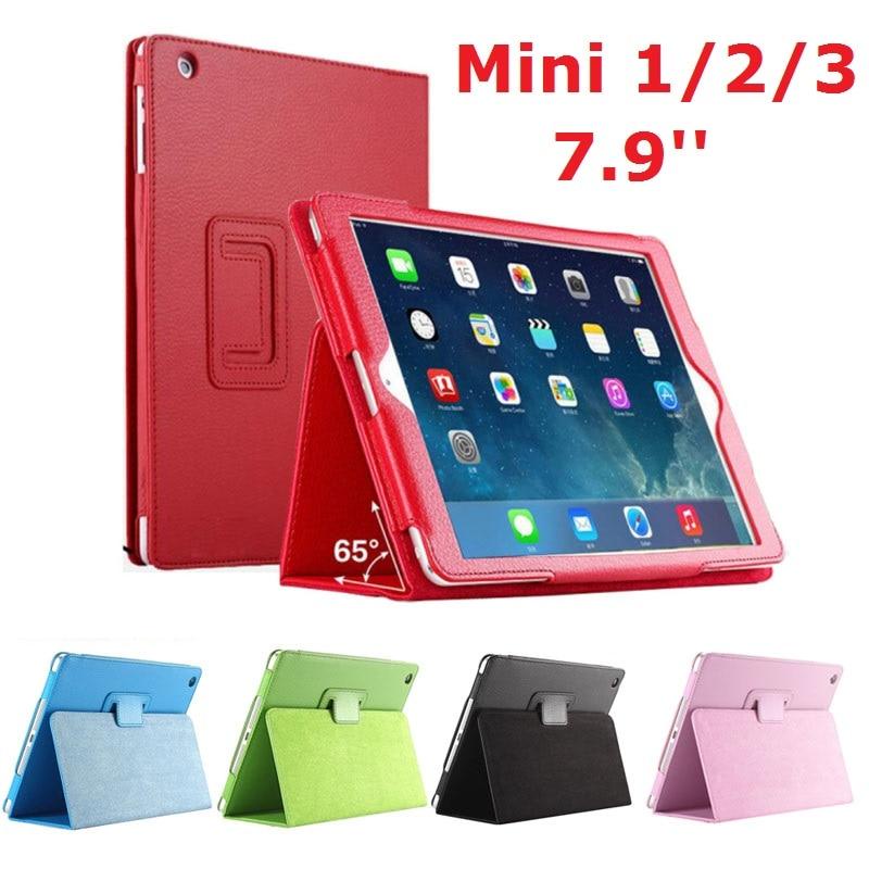 ใหม่ เคสหนัง PU ฝาพับแม่เหล็ก พร้อมขาตั้ง 2 ทบ 7.9 นิ้ว สําหรับ iPad ...