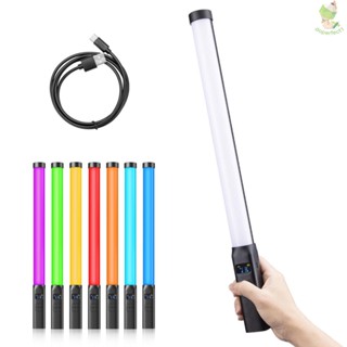 Ulanzi VL119 RGB Tube Light Handheld LED Video Light Wand 2500K-9000K Adjustable Brightness 20 Lighting Effects CRI 95 Built-in Battery for Vlog Live Streaming Product Portrait Photography