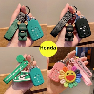 เคสกุญแจรถยนต์ Honda City Civic BR-V HR-V CR-V WR-V CivicType C ACCORD Odyssey เคสกุญแจรถยนต์ Honda Honda