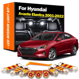ชุดไฟแคนบัส LED ติดภายในรถยนต์ สําหรับ Hyundai Avante Elantra GT 2001-2018 2019 2020 2021 2022