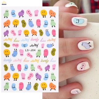 สติกเกอร์โฮโลแกรม ลายหมีน่ารัก 3D Nail sticker สําหรับติดตกแต่งเล็บ DIY สติ๊กเกอร์ทําเล็บ


 【doom】