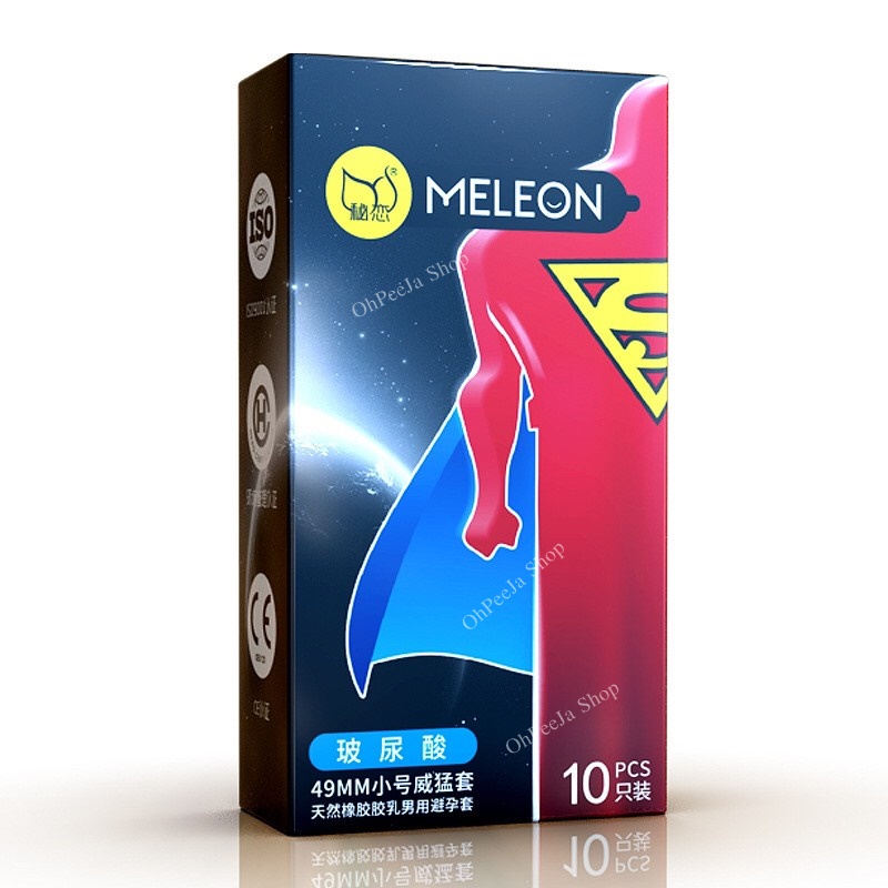 ถุงยางอนามัย-49-meleon-super-ถุงยางอนามัยแบบบางพิเศษ-ใส่สบายเหมือนไม่ใส่-ถุงยาง-49-10ชิ้น-กล่อง