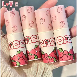 【Lovelin】CACE ลิปสติก เนื้อแมตต์กํามะหยี่ สีขาว 6 สี