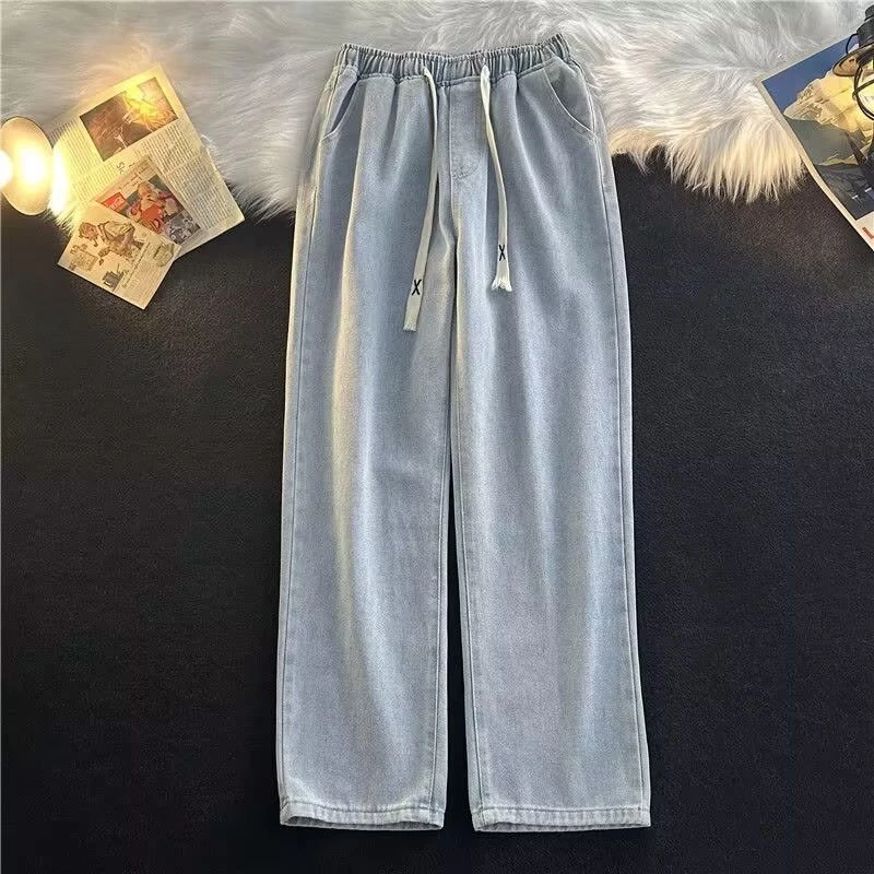 MNO.9 Jeans 5080 กางเกงยีนส์ที่คนขี้รำคาญกางเกงรัดๆ ต้องมี ใส่สบายเหมือนวอร์มแต่เท่กว่าเยอะ (mno 9) 2