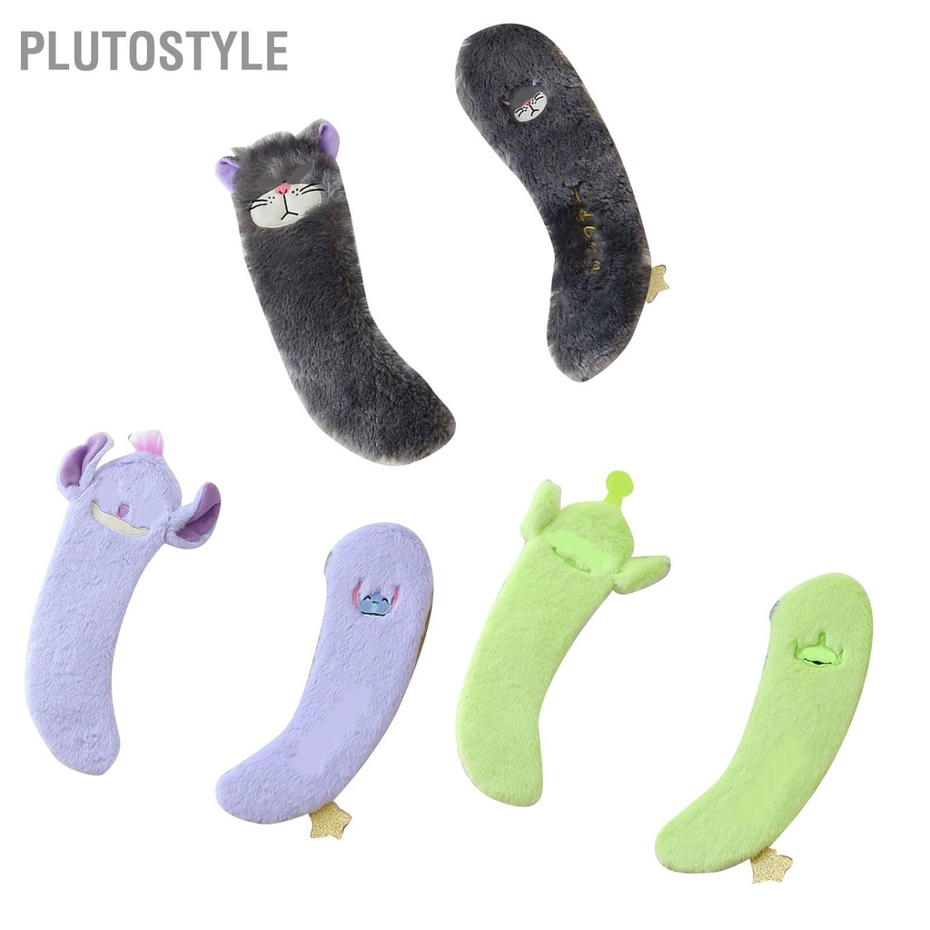 plutostyle-1-คู่ฝาอุ่นห้องน้ำการ์ตูนน่ารักกำมะหยี่ข้นที่นั่งห้องน้ำเบาะรองนั่งสำหรับบ้าน