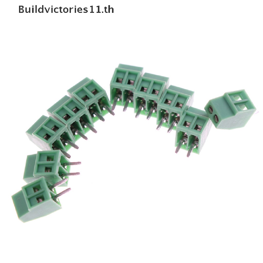 buildvictories11-บล็อกขั้วต่อสกรู-pcb-kf128-2-54-มม-2-ขั้ว-10-ชิ้น