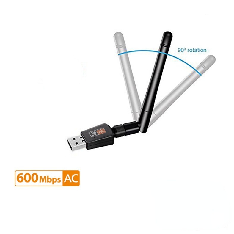 จัดส่งตลอด-24-ชม-ตัวรับ-wifi-usb-wifi-5-0ghz-600mbps-รองรับคลื่นสัญญาณ2-4g-5-0g-มีทั้งรุ่นมีเสา-และไม่มีเสา